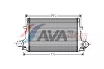 Chłodnica powietrza doładowującego - intercooler AVA CLEVER CHOICE ALA4096