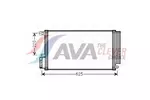Chłodnica klimatyzacji - skraplacz AVA CLEVER CHOICE ALA5115D