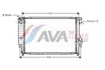 Chłodnica wody AVA CLEVER CHOICE BW2138