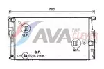 Chłodnica wody AVA CLEVER CHOICE BW2453