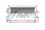 Chłodnica powietrza doładowującego - intercooler AVA CLEVER CHOICE BW4207