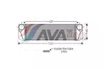 Chłodnica powietrza doładowującego - intercooler AVA CLEVER CHOICE BW4376