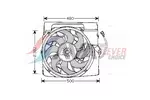 Wentylator chłodnicy silnika AVA CLEVER CHOICE BW7511