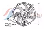 Wentylator chłodnicy silnika AVA CLEVER CHOICE BW7534