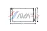 Chłodnica wody AVA CLEVER CHOICE BWA2333