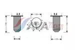 Osuszacz klimatyzacji AVA CLEVER CHOICE BWD218