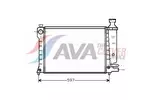 Chłodnica wody AVA CLEVER CHOICE CN2036