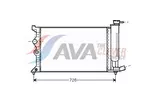 Chłodnica wody AVA CLEVER CHOICE CN2104