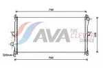 Chłodnica wody AVA CLEVER CHOICE CN2278
