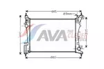 Chłodnica wody AVA CLEVER CHOICE CNA2261