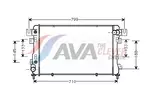 Chłodnica wody AVA CLEVER CHOICE CR2011