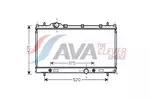 Chłodnica wody AVA CLEVER CHOICE CR2087