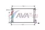 Chłodnica wody AVA CLEVER CHOICE CR2092