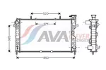 Chłodnica wody AVA CLEVER CHOICE CR2117