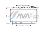 Chłodnica wody AVA CLEVER CHOICE DF2040