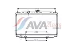 Chłodnica wody AVA CLEVER CHOICE DN2217