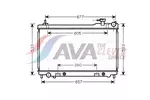 Chłodnica wody AVA CLEVER CHOICE DN2304