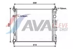 Chłodnica wody AVA CLEVER CHOICE DN2425