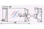 Chłodnica powietrza doładowującego - intercooler AVA CLEVER CHOICE DN4451