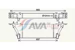 Chłodnica powietrza doładowującego - intercooler AVA CLEVER CHOICE DN4455