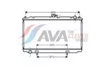 Chłodnica wody AVA CLEVER CHOICE DNA2216
