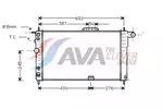 Chłodnica wody AVA CLEVER CHOICE DW2003