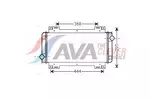 Chłodnica wody AVA CLEVER CHOICE FD2044
