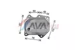 Parownik klimatyzacji AVA COOLING SYSTEMS DWV035