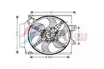 Wentylator chłodnicy silnika AVA CLEVER CHOICE FD7513