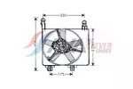 Wentylator chłodnicy silnika AVA CLEVER CHOICE FD7524