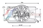 Wentylator chłodnicy silnika AVA CLEVER CHOICE FD7561