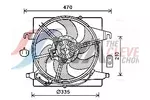 Wentylator chłodnicy silnika AVA CLEVER CHOICE FD7567