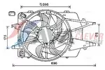Wentylator chłodnicy silnika AVA CLEVER CHOICE FD7577