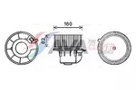 Silnik elektryczny, dmuchawa wewnętrzna AVA CLEVER CHOICE FD8499