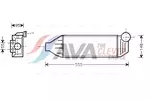 Chłodnica powietrza doładowującego - intercooler AVA CLEVER CHOICE FDA4309
