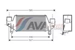 Chłodnica powietrza doładowującego - intercooler AVA CLEVER CHOICE FDA4313