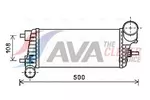 Chłodnica powietrza doładowującego - intercooler AVA CLEVER CHOICE FDA4471