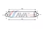 Chłodnica powietrza doładowującego - intercooler AVA CLEVER CHOICE FDA4494