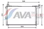 Chłodnica klimatyzacji - skraplacz AVA CLEVER CHOICE FDA5486D