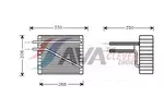 Parownik klimatyzacji AVA CLEVER CHOICE FDV269