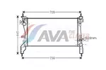 Chłodnica wody AVA CLEVER CHOICE FT2385