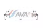 Chłodnica powietrza doładowującego - intercooler AVA CLEVER CHOICE FT4271