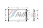 Chłodnica klimatyzacji - skraplacz AVA CLEVER CHOICE FT5214