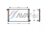 Chłodnica klimatyzacji - skraplacz AVA CLEVER CHOICE FT5272