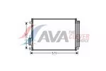 Chłodnica klimatyzacji - skraplacz AVA CLEVER CHOICE FT5347D