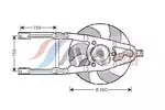 Wentylator chłodnicy silnika AVA CLEVER CHOICE FT7545