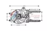 Wentylator chłodnicy silnika AVA CLEVER CHOICE FT7285