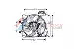 Wentylator chłodnicy silnika AVA CLEVER CHOICE FT7286