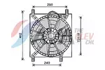 Wentylator chłodnicy silnika AVA CLEVER CHOICE FT7580
