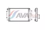 Chłodnica wody AVA CLEVER CHOICE FTA2301